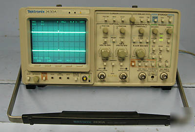 Tektronix 2430A 2 channel 150 mhz digital oscilloscope
