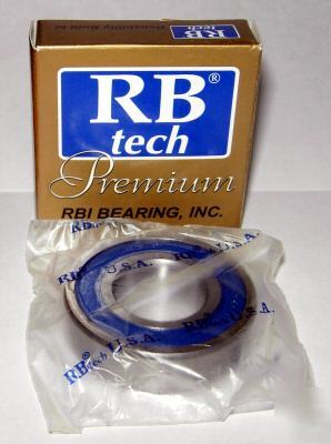 (10) R12RS premium grade ball bearings, 3/4