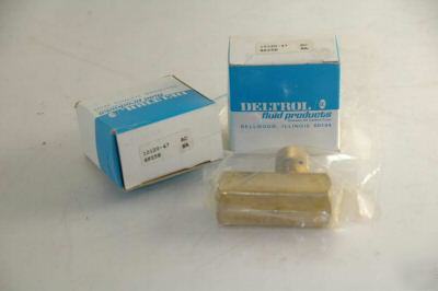 2 deltrol fluid products ef-25B valve needle 3/8 