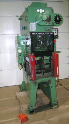 38 ton, komatsu, OBS35 single crank gap frame press
