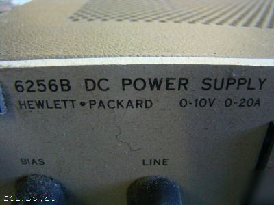 Agilent hp 6256B 10 v, 20 amp, power supply