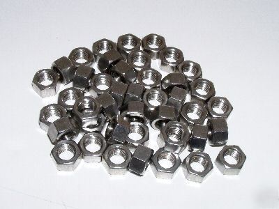 20 of stainless steel 18-8 hex nuts 5/16-18 nut cushman