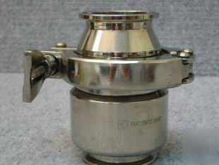 Hygienic stainless steel check valve 2.5