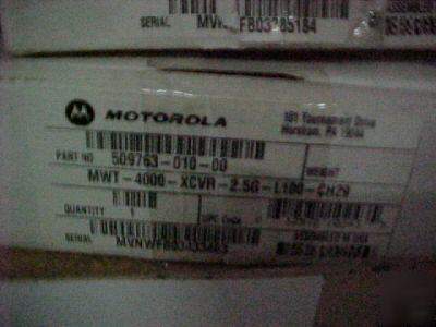 Motorola mwt-4000 module mwt-4000-xcvr-2.5G-L100-CH29