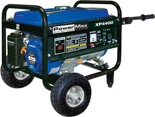 New 4400 watt 6.5 hp portable gas generator rv camping