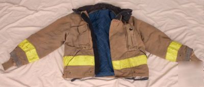 Turnout bunker gear firefighter jacket used great 