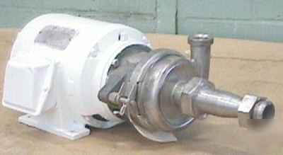 Cherry-burrell centrifugal pump 3 hp