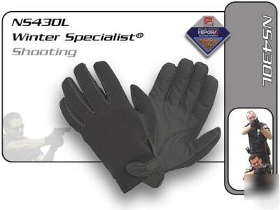 Hatch NS430L specialist police lined shooting gloves 