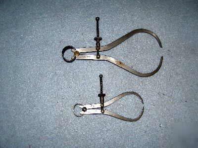 2 vintage craftsmen outside calipers ex condition