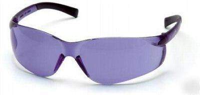 New 6 pyramex ztek purple shooting sun & safety glasses
