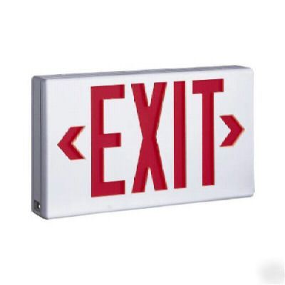 Sure-lites led emergency exit sign LPX70RWH 