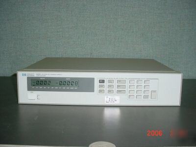 Hp/agilent 6632A dc power supply 0-20V/0-5A,100W w/opt.