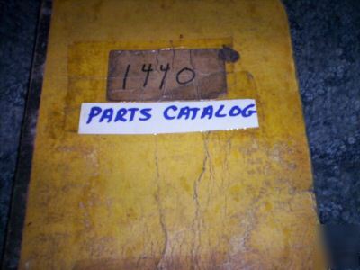 International ht-59, 440 combine parts catalog