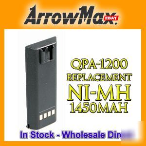 Qpa-1200 battery for maxon sp-25/SP120 two way radio