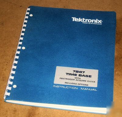 Tek 7B87 operation & service manual 