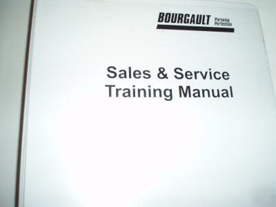 Bourgault sales and service training manual