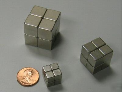 Free gold ball /w 24PC N40 cube neodymium magnets ndfeb