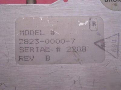 Microwave waveguide receiver rf if freq. 22845 ant.