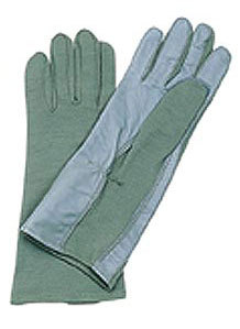 Military spec leather flight gloves olive drab 11 2XL