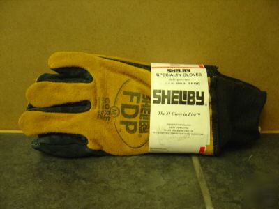 New firefighter gloves- **shelby**-#5225- -medium