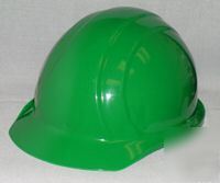 New green hard hat standard hardhat helmet made in usa 