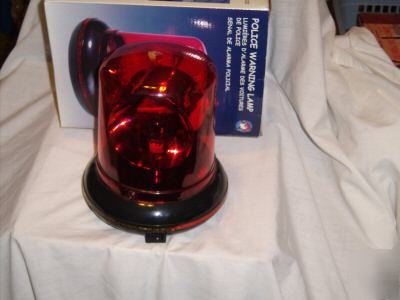 New red police warning lamp strobe flasher- in box