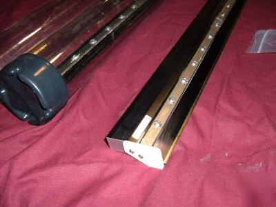 Pair permalex metal squeegee blades holder mpm printer