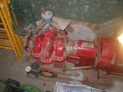 Patterson centrifugal fire pump