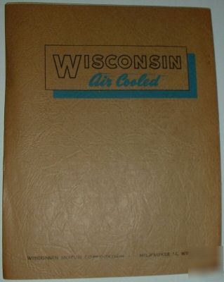 Scarce - wisconsin air cooled engines - 1947 