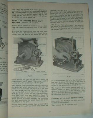 Scarce - wisconsin air cooled engines - 1947 