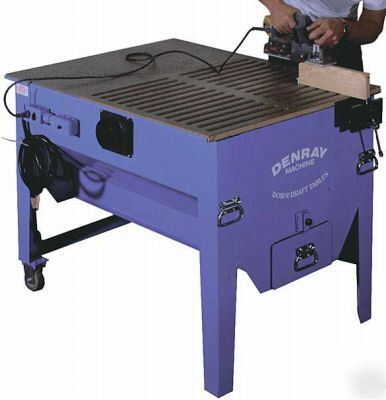 Denray downdraft dust collecting table down draft 2634B