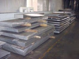 Aluminum plate 5.565 x 6 3/8 x 7 7/8 ground 6 sides