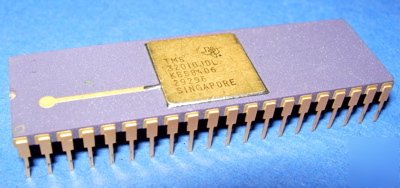 Cpu TMS9980AJDL ti gold vintage 40-pin ceramic 1986