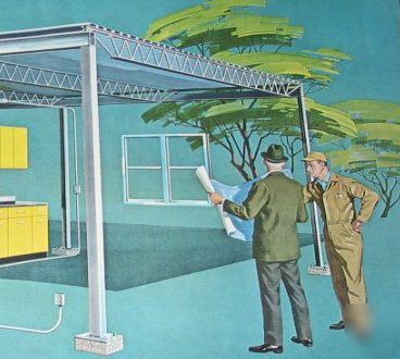 Republic steel cleveland construction -7 1960S ads lot
