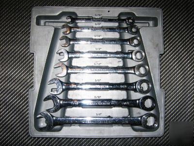 Gearwrench 8-pc sae ratcheting combination wrench