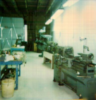 Machine shop manufacturing equipment
