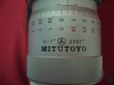 Mitutoyo digital micrometer 152-404-very good cond. 