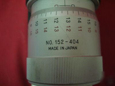 Mitutoyo digital micrometer 152-404-very good cond. 