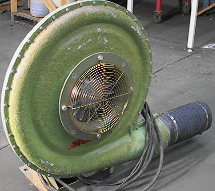 10HP high pressure frp blower fan hauck tba 20-10 + ms