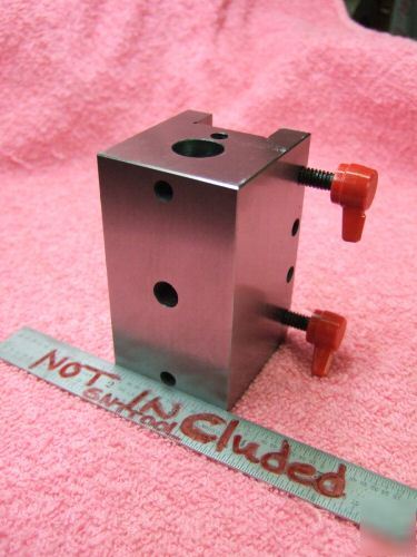 Edm block or electrode holder or blade holder mint 