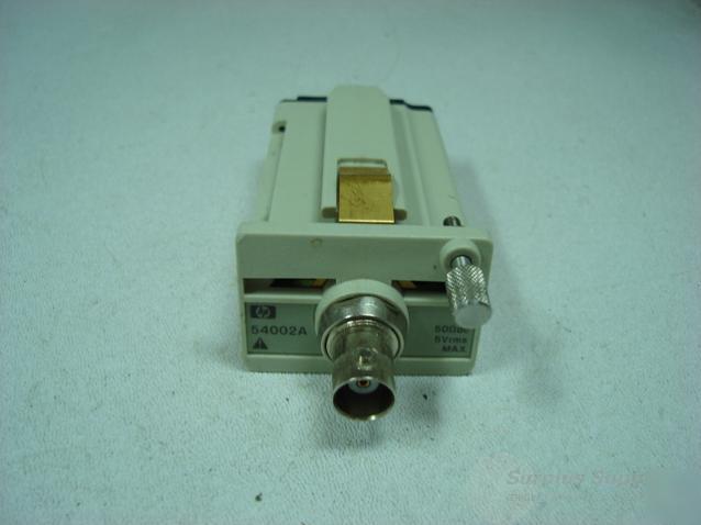 Hp 54002A oscilloscope plugin input pod