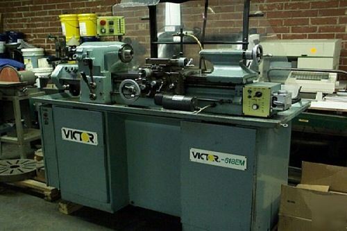 Victor precision toolroom lathe model 618EM hlv