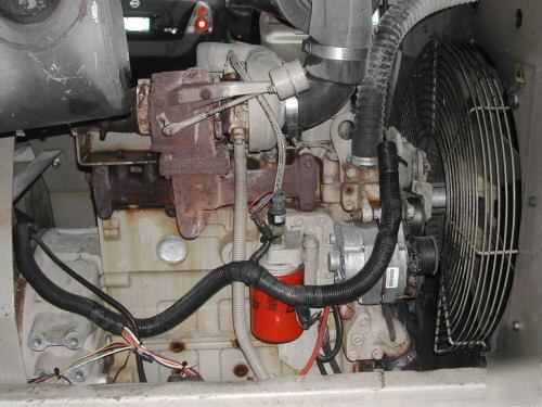 Leroi 375 cfm diesel air compressor john deere engine