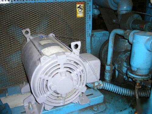 40 hp quincy rotary screw compressor 186 cfm 