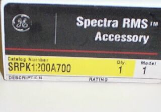 Ge spectra circuit breaker rating plug SRPK1200A700