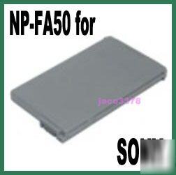 Battery for sony np-FA50 dcr-DVD7 PC55 PC55EW
