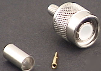 Coax connector tnc male for rg-58/u