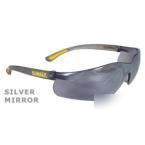 Dewalt contractor pro safety glasses- silver lens