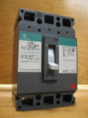 Ge general electric breaker THED136060 60 amp 60A a