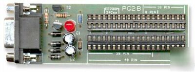 Microchip pic 8, 18, 28 & 40 pin chip ic programmer